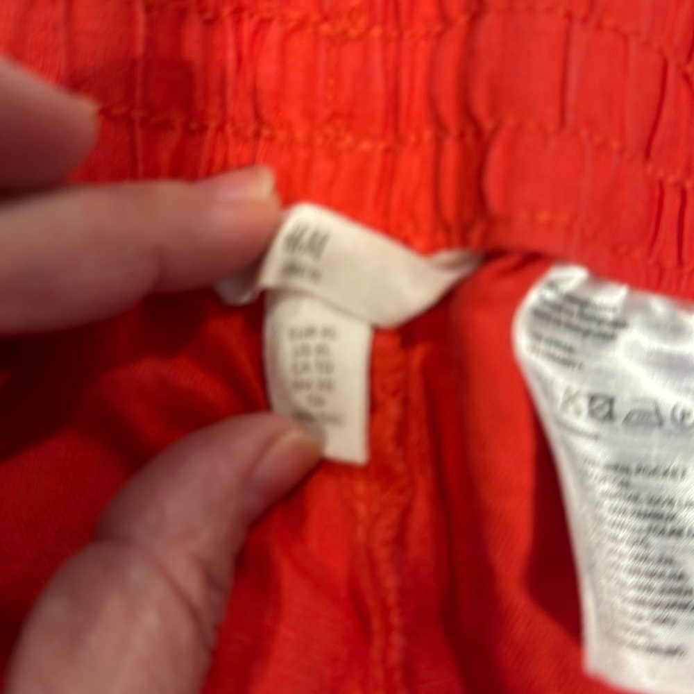 Plus Size Linen crop pants 👖- Lot of 2 - Sz XL